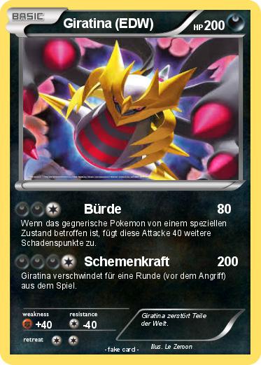 Pokemon Giratina (EDW)