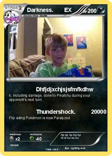 Pokemon Darkness.       EX