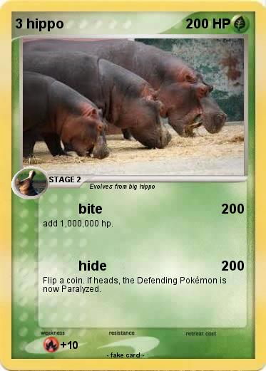 Pokemon 3 hippo