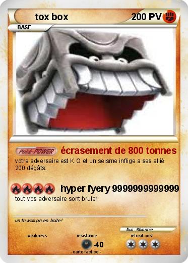 Pokemon tox box