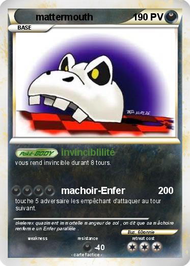 Pokemon mattermouth