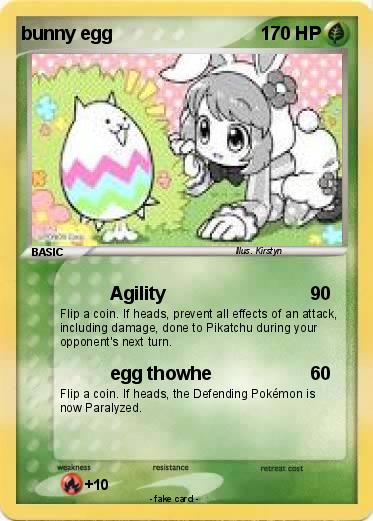 Pokemon bunny egg