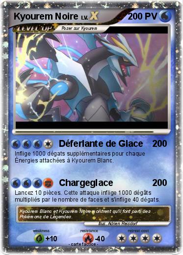 Pokemon Kyourem Noire
