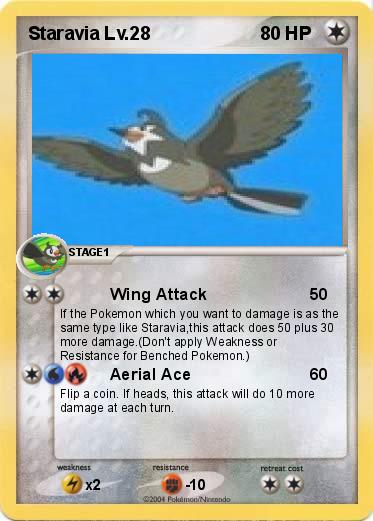 Pokemon Staravia Lv.28