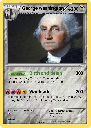 Pokemon George washington