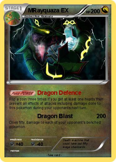 Pokemon MRayquaza EX