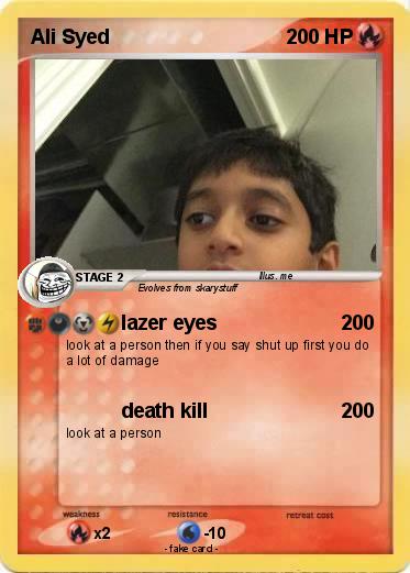 Pokemon Ali Syed