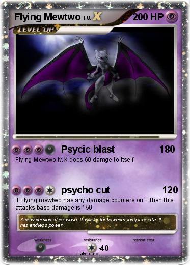 Pokemon Flying Mewtwo