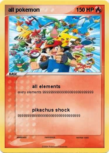 Pokemon all pokemon