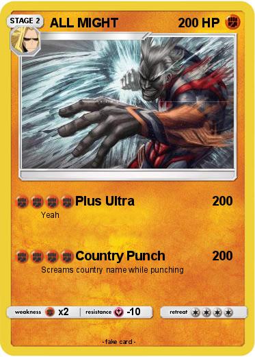 Pokemon ALL MIGHT