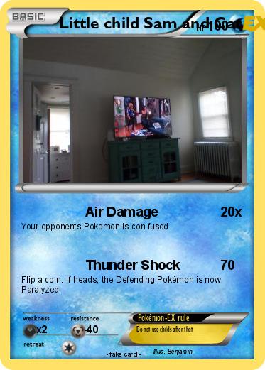 Pokemon Little child Sam and Cat