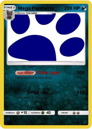Pokemon Mega Pantheris
