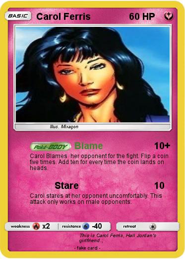 Pokemon Carol Ferris