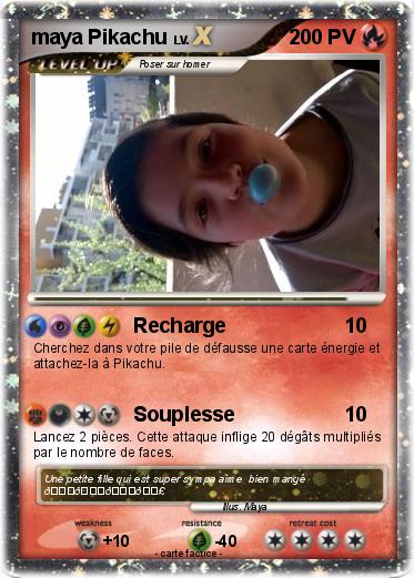 Pokemon maya Pikachu