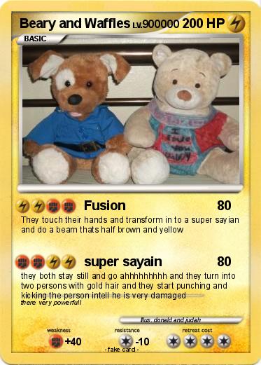 Pokemon Beary and Waffles