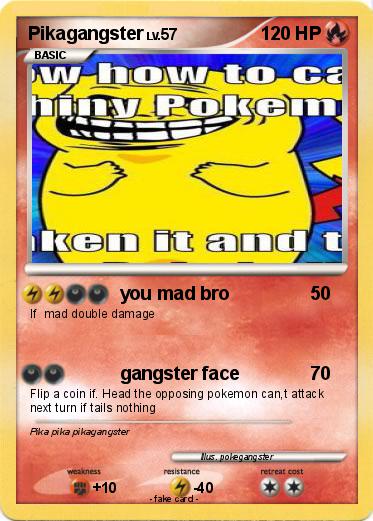 Pokemon Pikagangster