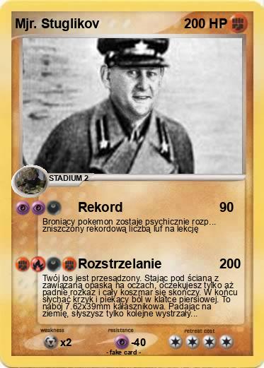 Pokemon Mjr. Stuglikov