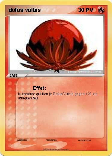 Pokemon dofus vulbis