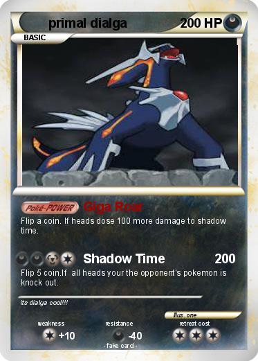 Pokemon primal dialga