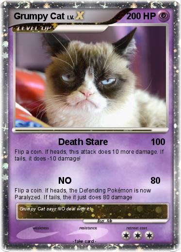 Pokemon Grumpy Cat