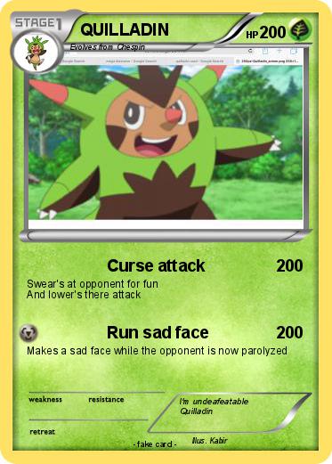 Pokemon QUILLADIN
