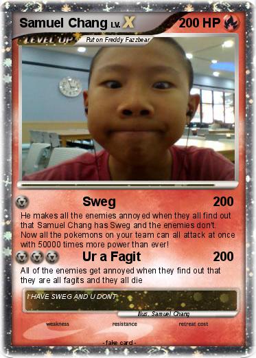 Pokemon Samuel Chang