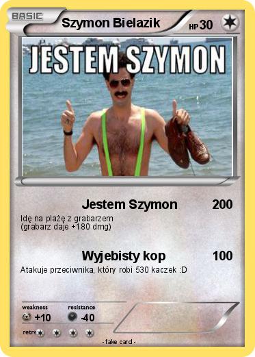 Pokemon Szymon Bielazik