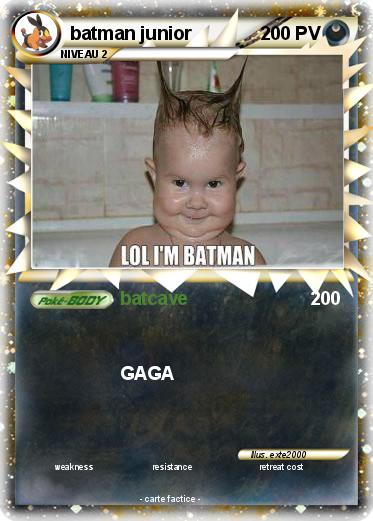 Pokemon batman junior