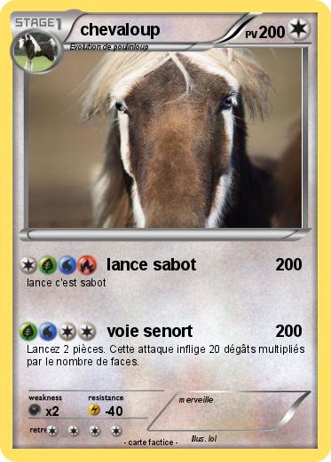 Pokemon chevaloup