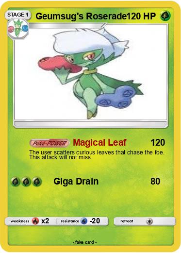 Pokemon Geumsug's Roserade