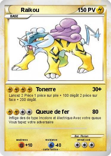 Pokemon Raikou