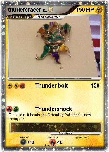 Pokemon thudercracer