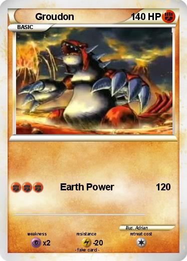 Pokemon Groudon