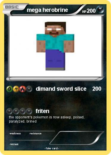 Pokemon mega herobrine