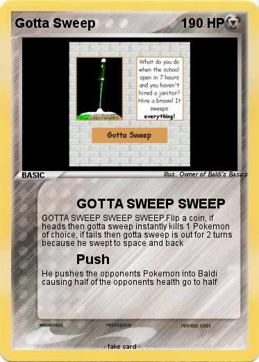 Pokemon Gotta Sweep
