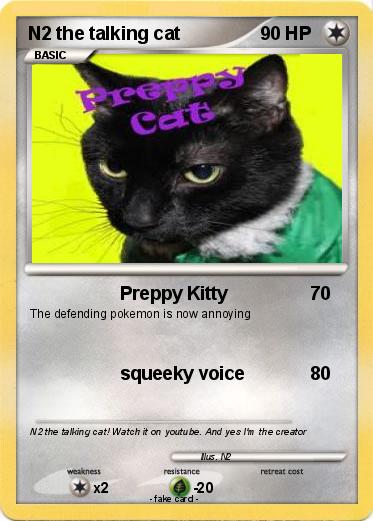 Pokemon N2 the talking cat