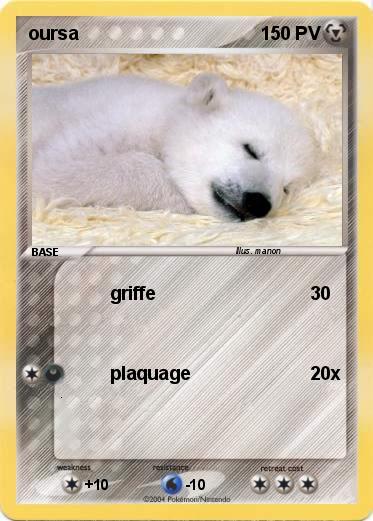 Pokemon oursa