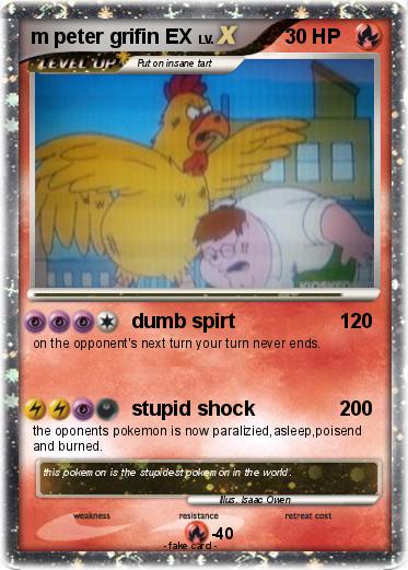 Pokemon m peter grifin EX