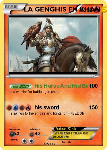 Pokemon LA GENGHIS EN KHAN