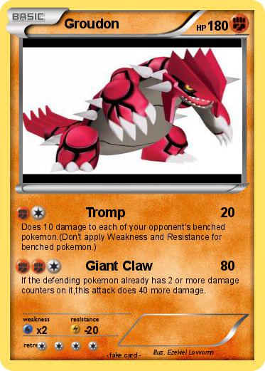 Pokemon Groudon