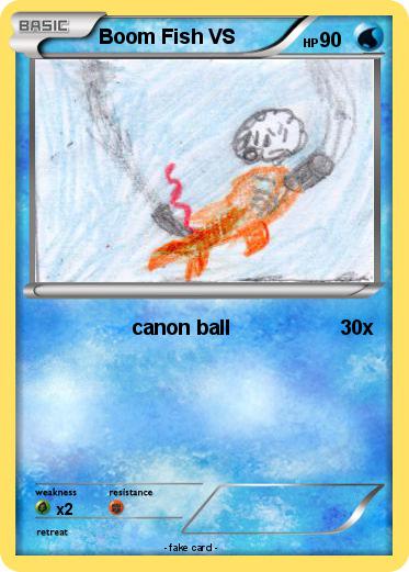 Pokemon Boom Fish VS