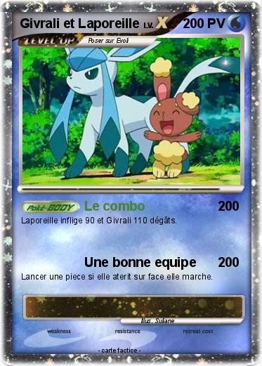 Pokemon Givrali et Laporeille