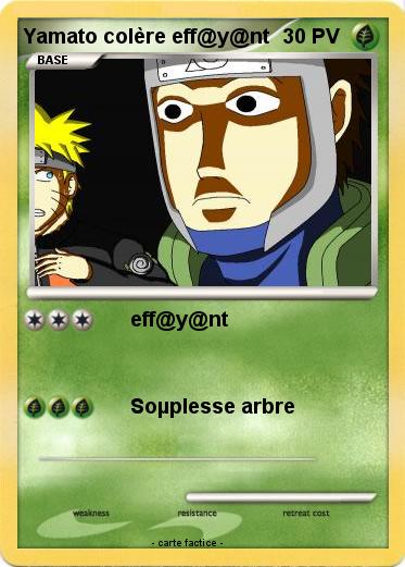 Pokemon Yamato colère eff@y@nt