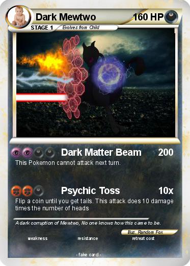 Pokemon Dark Mewtwo