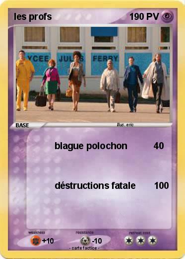 Pokemon les profs