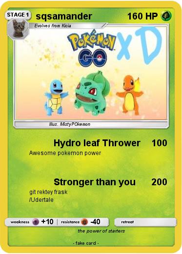 Pokemon sqsamander