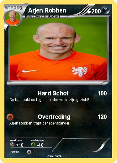 Pokemon Arjen Robben