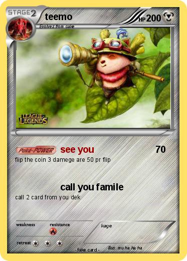 Pokemon teemo