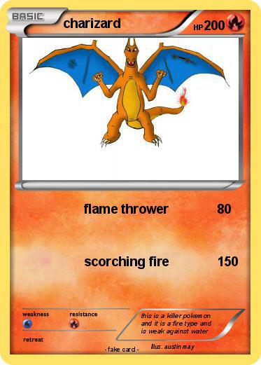 Pokemon charizard