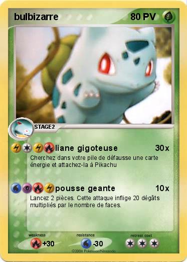 Pokemon bulbizarre